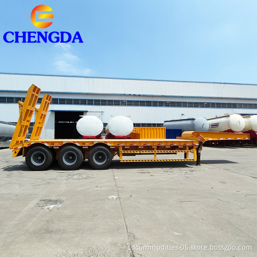 VENDITA CALDA NUOVA ASSLE A 3 ASSE ASSLE COPELECK 60 TON SEMI TRASI SEMIO LOWBOY LOWBET